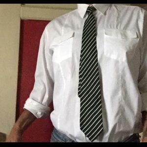 Giorgio Armani silk stripes